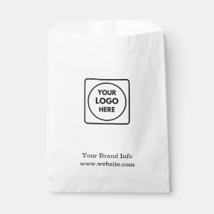 Business Logo   Professional Promotional Swag Favor Bag