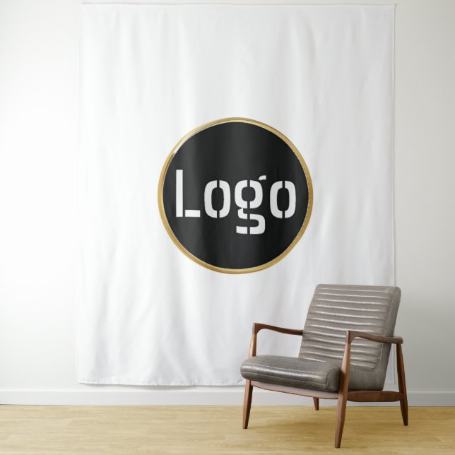 Business Logo | Professional White Photo Backdrop (In Situ)