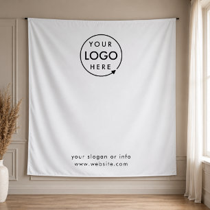 Business Logo Professional White Photo Backdrop
