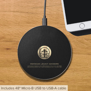 Business Logo Professional Wireless Charger
