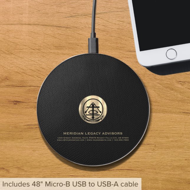 Business Logo Professional Wireless Charger (Creator Uploaded)