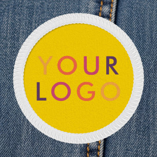 Business Logo Professional Yellow Patch