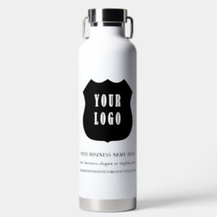 Business Logo Promotional Advertising   Water Bottle