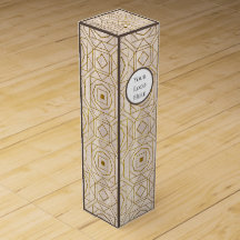 Business Logo Promotional Branding Wine Box