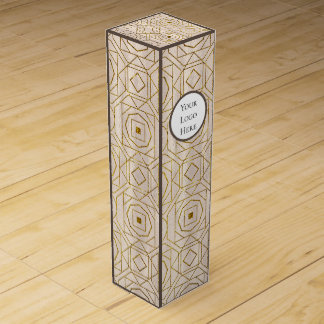 Business Logo Promotional Branding Wine Box