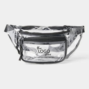 Business Logo Promotional Clear Fanny Pack