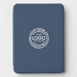 business Logo Promotional Company Navy Blue Kindle Cover