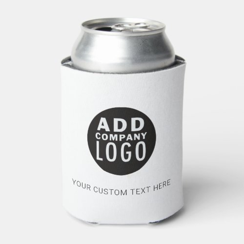 Business Logo Promotional Custom Text Double Sided Can Cooler