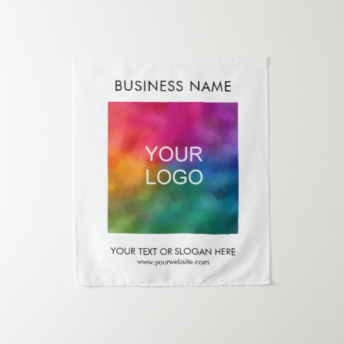 Business Logo Promotional Design Events Seminar Tapestry