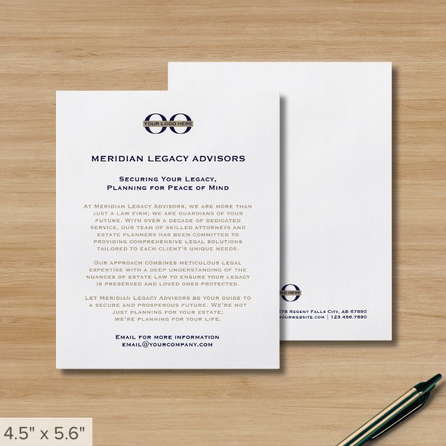 Business Logo Promotional Flyer (Creator Uploaded)