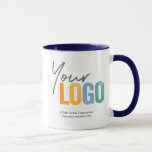 Business Logo Promotional Item Boss Customer Gift Mug<br><div class="desc">Promotional Items No Minimum, Color Logo Mugs Easily personalize this high quality mug with your own company logo and custom text. No minimum and no set up fee! Available in many sizes and colors, simply choose from the options on the right. Create and increase your brand awareness with trade show...</div>