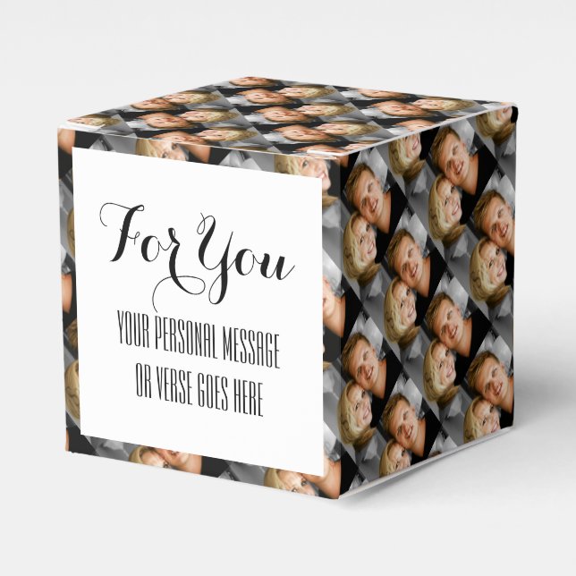 Business logo promotional marketing CUSTOM Favor Boxes (Front Side)