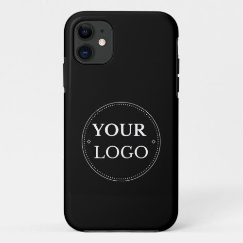 Business Logo Promotional Modern Minimalist  iPhone 11 Case