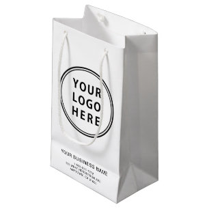 Business Logo Promotional Small Gift Bag