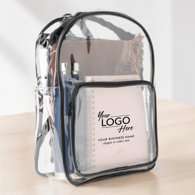 Business Logo Promotional Stadium Clear Backpack (Business Logo Promotional Stadium Clear Backpack)
