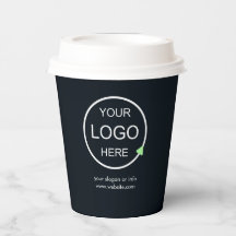 Business Logo | QR Code Black Modern Professional