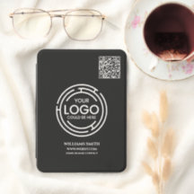 business Logo QR Code Branding Corporate Black