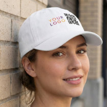Business Logo QR Code Hat
