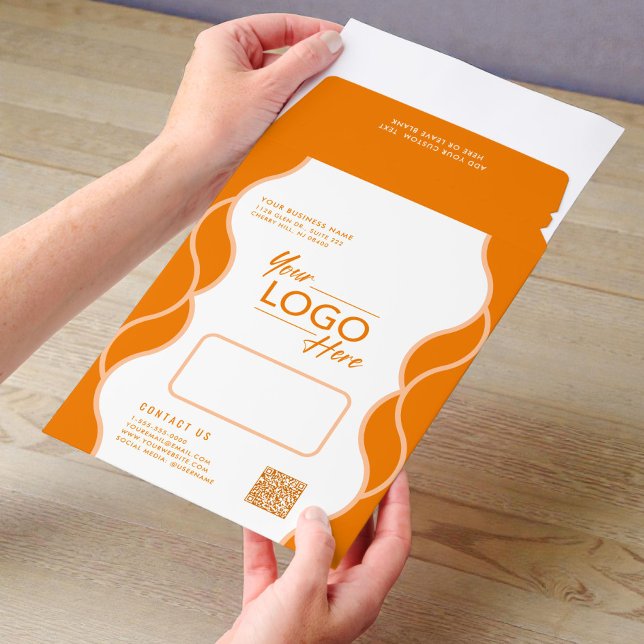 Business Logo QR Code Promotional Envelope Mailers (Business Logo QR Code Promotional Envelope Mailers)