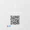 Business Logo QR Code Social Media White