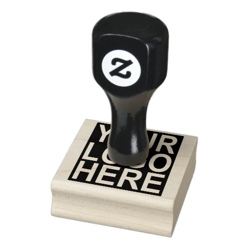 Business Logo Rubber Stamp