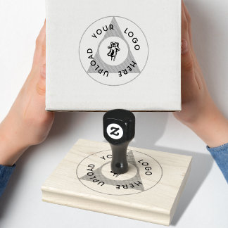 Business Logo Rubber Stamp