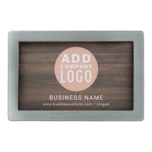 Business Logo Rustic Company Custom Promotional Belt Buckle