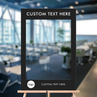 Business Logo Selfie Frame