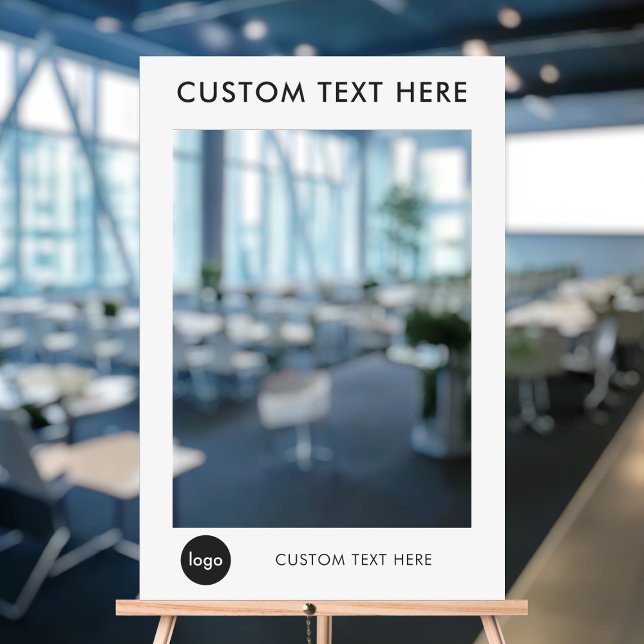 Business Logo Selfie Frame Foam Board (Creator Uploaded)