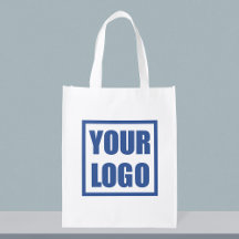 Business Logo Shopping Bag