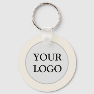 Business Logo simple clean minimalist design Keychain
