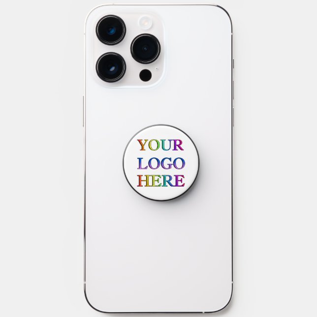 Business Logo- Simple  PopSocket (Front)