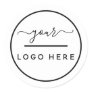 Business Logo Simple Stickers