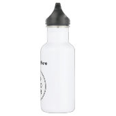 Business Logo Stainless Steel Water Bottle (Right)