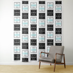 Business Logo Step Repeat Minimalist Backdrop