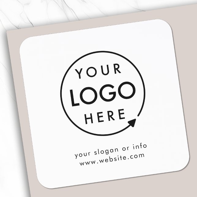 Business Logo Stickers | Branded 1.5" Label Seal (Put your branding front and center with these custom logo stickers)