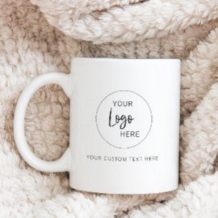 Business Logo Stylish Professional Corporate Coffee Mug