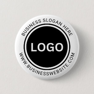 Business Logo Tagline Website Customer Promotional Button