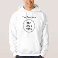 Business Logo Template Hoodie And Sweatshirt Zazzle