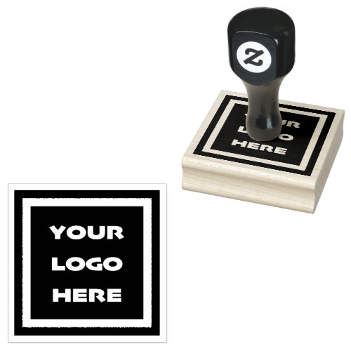 Business Logo Template Rubber Ink Stamp Colors