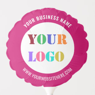 Business Logo Text Promotional Balloon Template