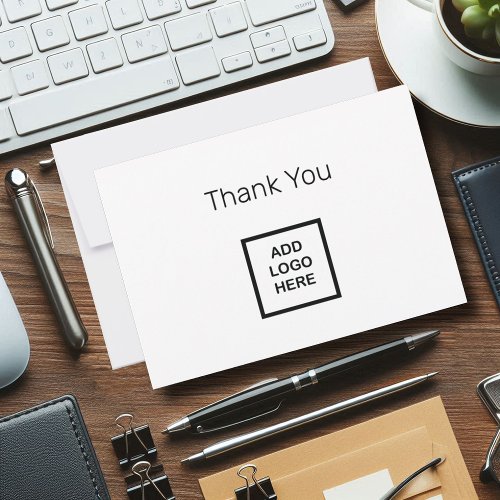 Business Logo Thank You Cards Budget Friendly