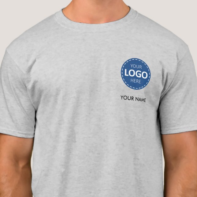 Business Logo Upload Template - Create Your Own T-Shirt (Creator Uploaded)