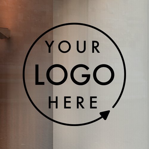 Business Logo  Upload your Company Logo Custom Window Cling