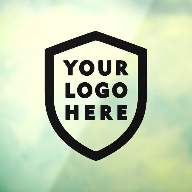 Business Logo | Upload your Company Logo Custom Window Cling (Sheet 3)