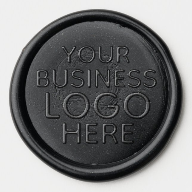 BUSINESS LOGO WAX SEAL SEALS STICKERS (Front)