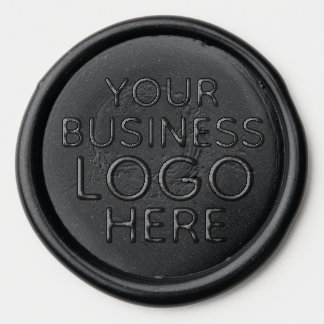 Business logo wax seal stickers custom
