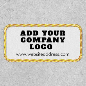 Business Logo Website Corporate Employees Custom Patch