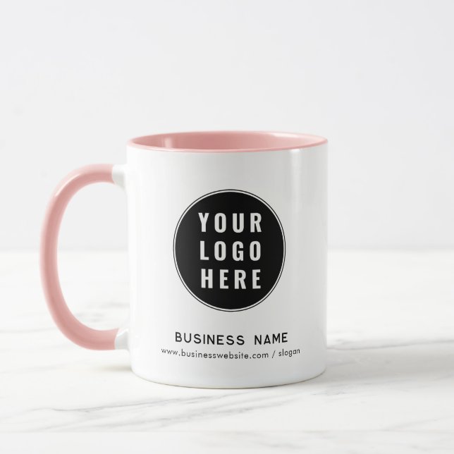 Business Logo Website Employees Promotional Mug (Left)