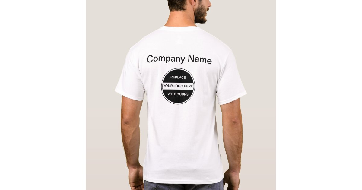 Business Logo Work Shirts | Zazzle